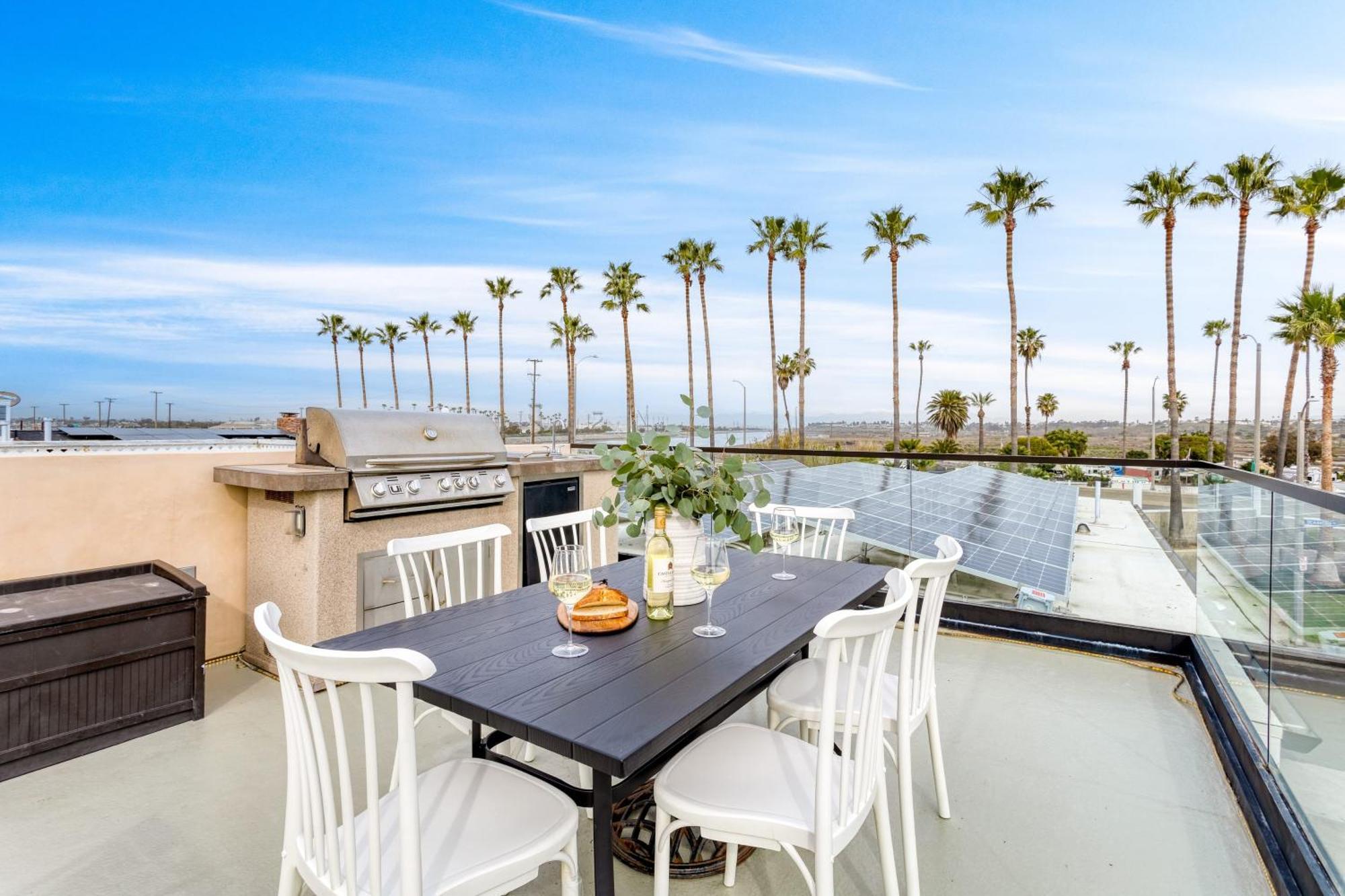 Velvet Sand I By Avantstay Steps To Newport Beach Private Rooftop W Outdoor Kitchen Hot Tub Exterior photo