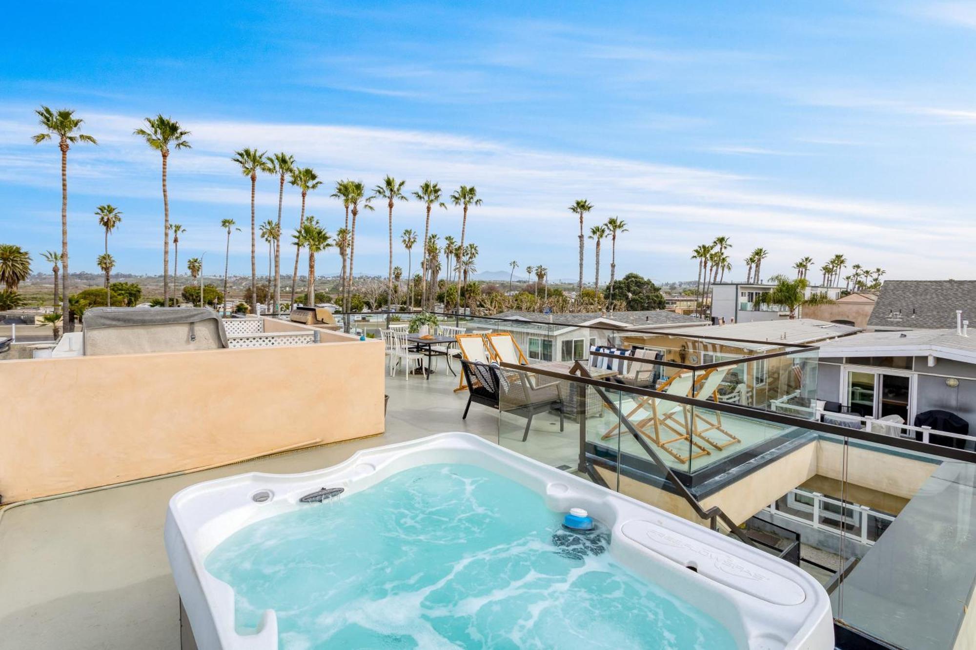 Velvet Sand I By Avantstay Steps To Newport Beach Private Rooftop W Outdoor Kitchen Hot Tub Exterior photo